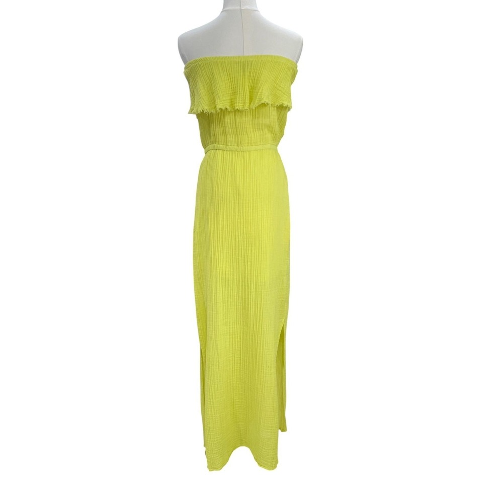 Michael Stars Strapless Maxi Dress Small Resort Vacation Beachy‎ Boho Resort - Picture 6 of 10